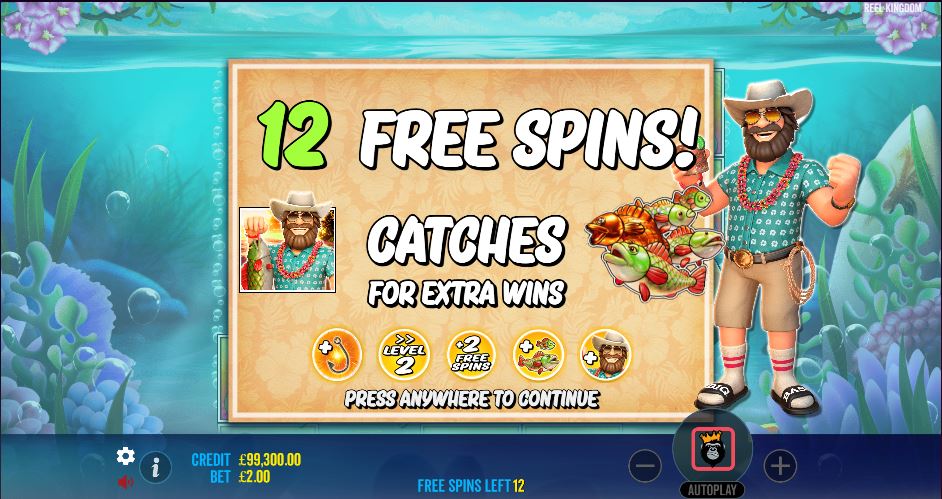 Bigger Bass Splash Gameplay screen 4