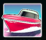 Pink speedboat symbol