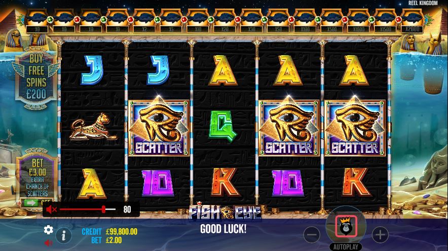 Fish Eye Gameplay screen 3