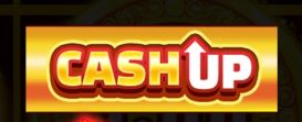Cash up symbol