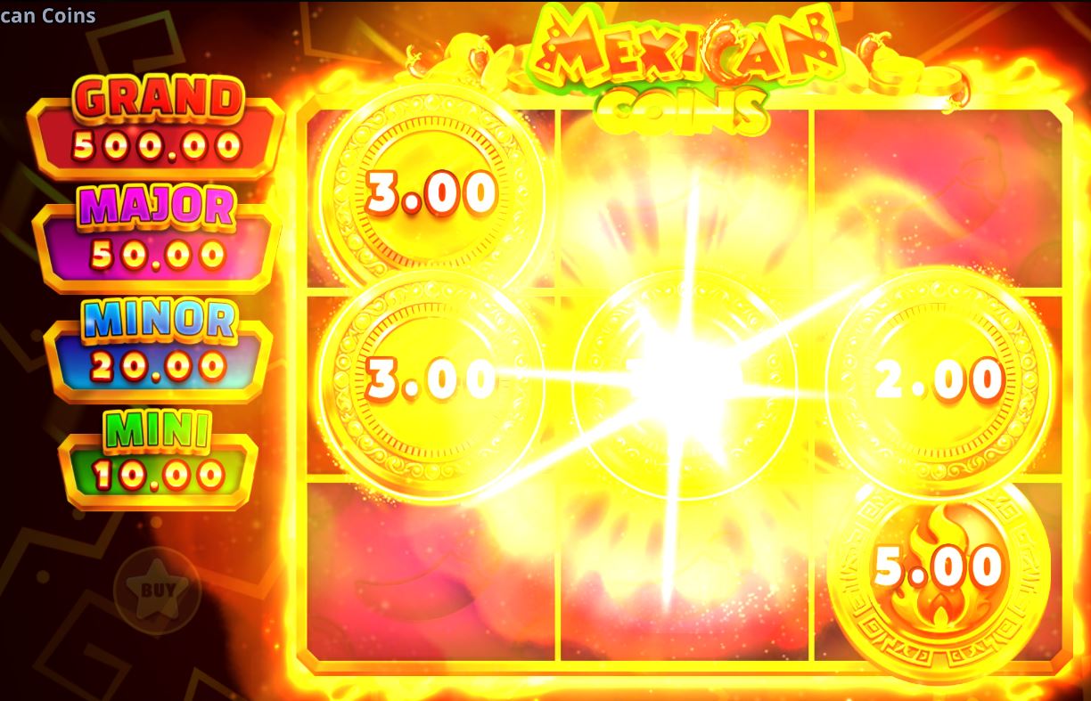 Mexican Coins Cash Up Series Gameplay screen 3