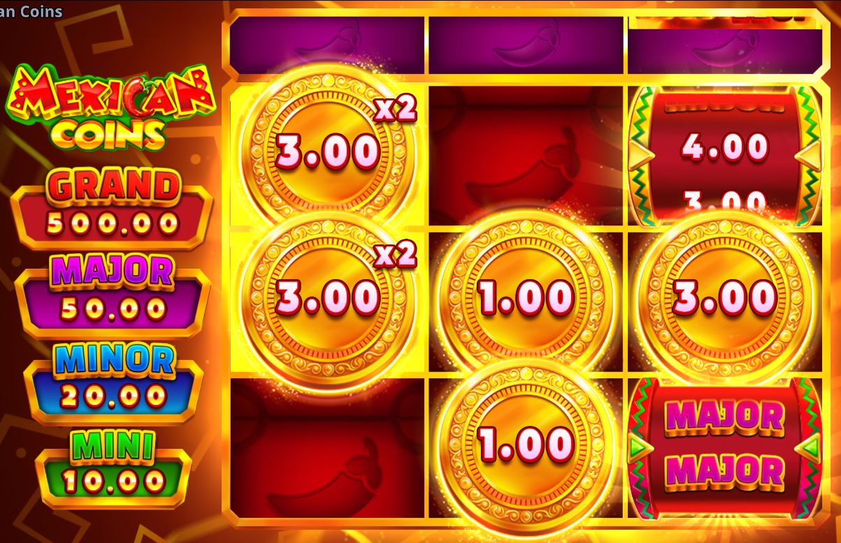 Mexican Coins Cash Up Series Gameplay screen 4