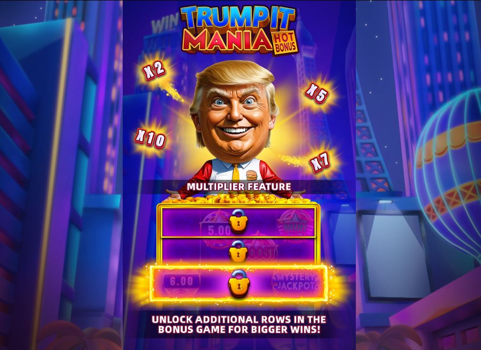 Trump It Mania Hot Bonus Gameplay screen 1