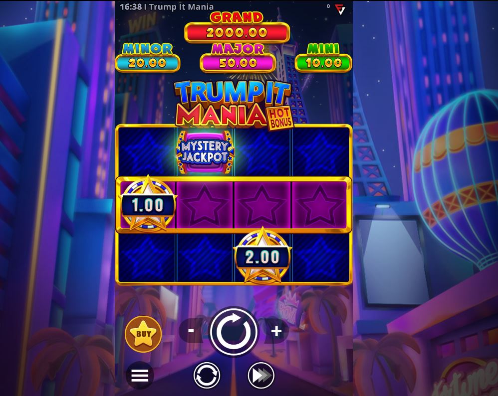 Trump It Mania Hot Bonus Gameplay screen 2