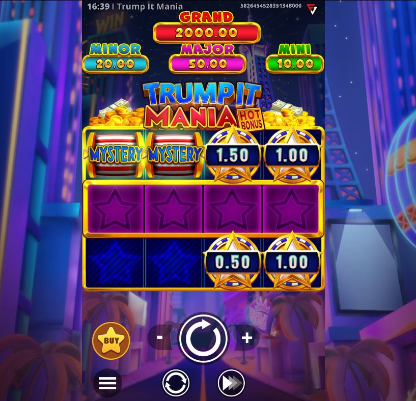 Trump It Mania Hot Bonus Gameplay screen 3