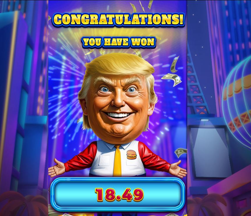 Trump It Mania Hot Bonus Gameplay screen 5