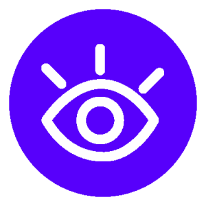 Circle eye icon