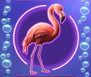 Big Bass Double Down flamingo paying symbol