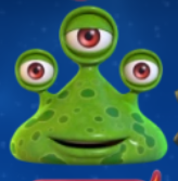 Energoonz online pokies by Play N' Go paying symbols green alien