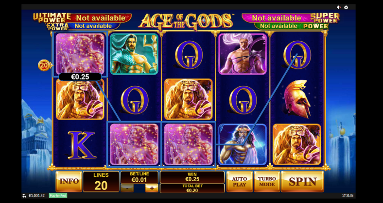 Age of Gods gameplay view