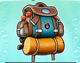 Big Bass Bonanza: Amazon Extreme online pokie by Pragmatic Play backpack symbol