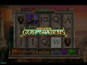 God of Storms online pokie by Playtech logo