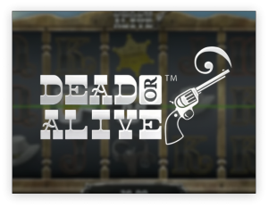 Dead or Alive online pokie by NetEnt logo