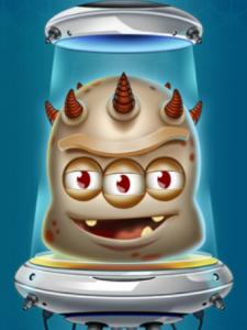 Reactoonz online pokie by Play N Go